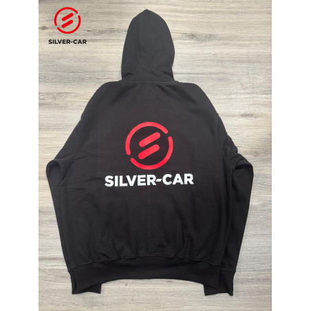 SUDADERA CON CREMALLERA SILVER CAR
