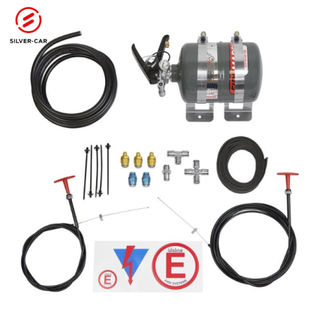 KIT DE EXTINCIÓN MECÁNICO 2.25 KG ACERO