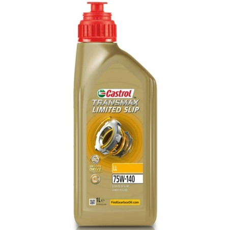 ACEITE GRUPO CASTROL TRANSMAX (limited Slip) (LATA 1 LITROS)